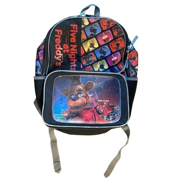 Bioworld Other - Five Nights at Freddy's holographic Backpack 16" Backpack Book Bag